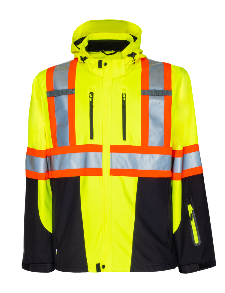 Hi-Vis Softshell Jacket - 6419