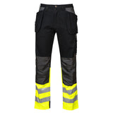 Full Weight Multi Pocket Pants, Hi-Vis Bottom - 6522