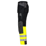 Full Weight Multi Pocket Pants, Hi-Vis Bottom - 6522