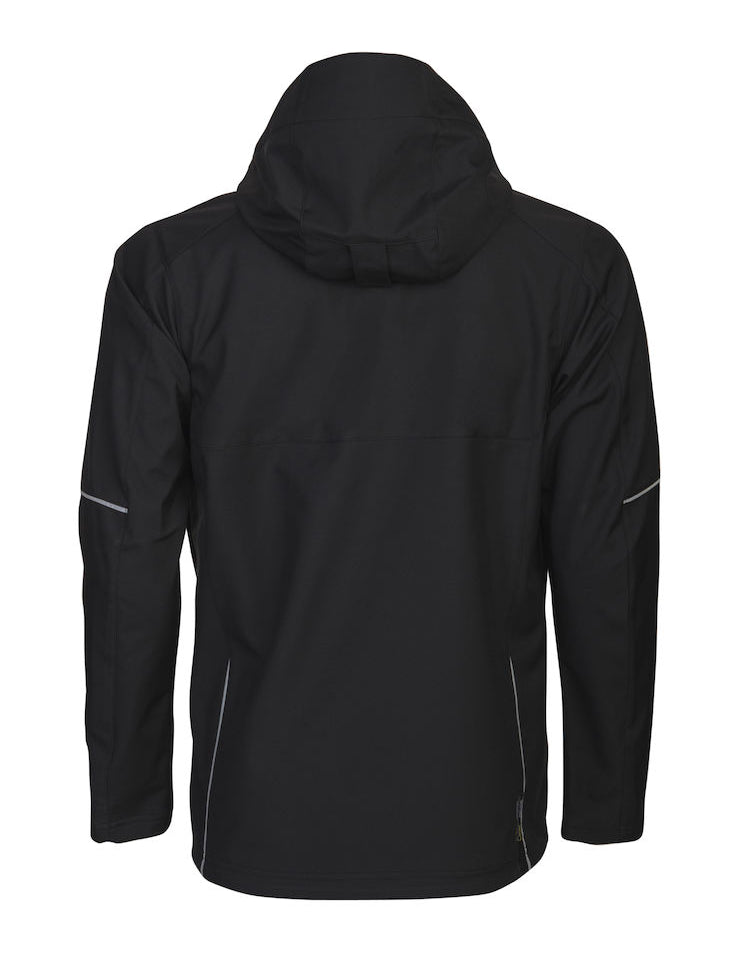 3-Layer Water Repellent Softshell, Black