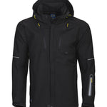 3-Layer Water Repellent Softshell, Black