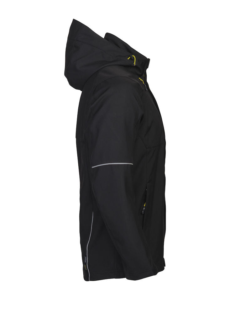 3-Layer Water Repellent Softshell, Black