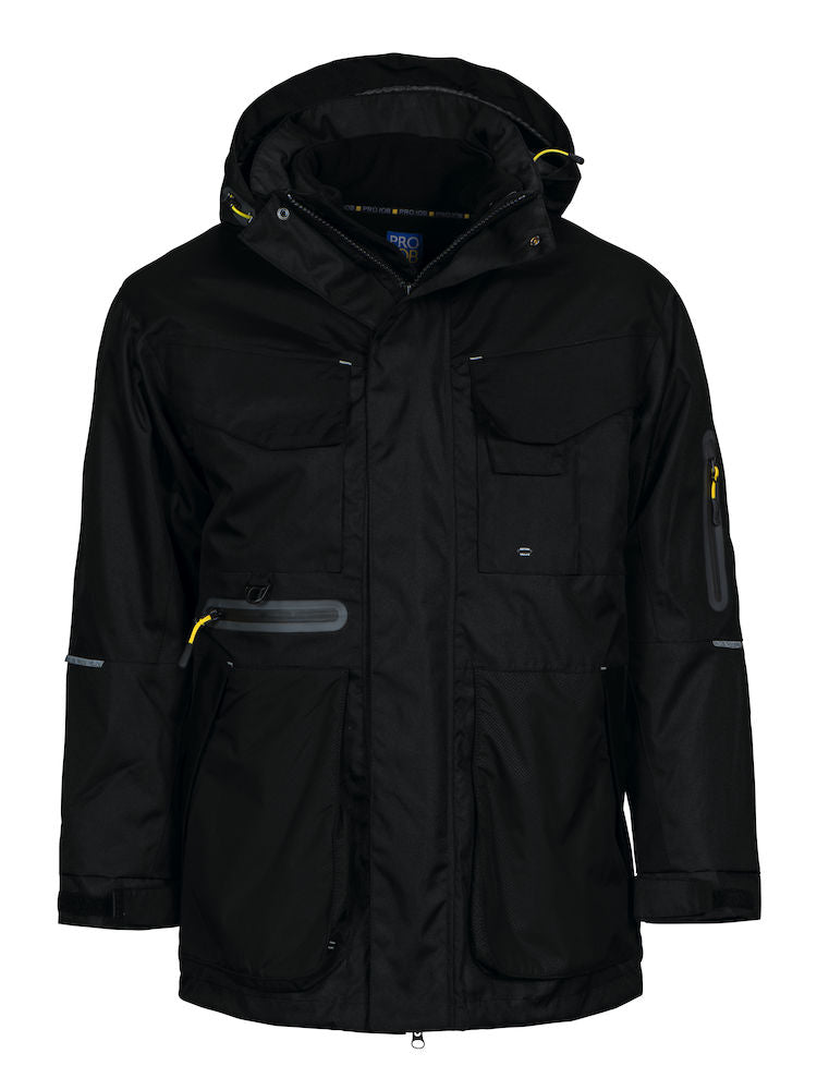 3 in 1 Parka. Black