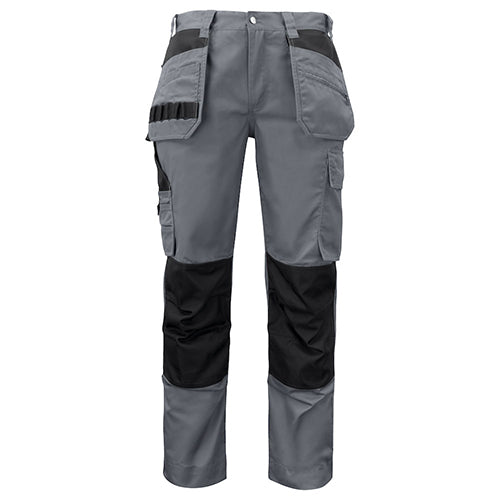 Multi-Pocket Pants, Poly-Cotton Blend, Grey