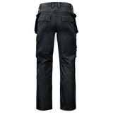 Multi-Pocket Pants, Poly-Cotton Blend, Black