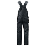 Multi-Pocket Overalls , Black