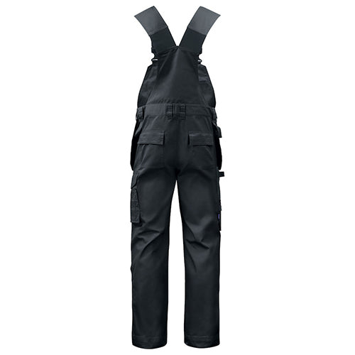 Multi-Pocket Overalls , Black